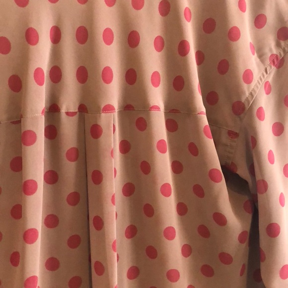 Free People Polka Dot Blouse - Picture 6 of 7